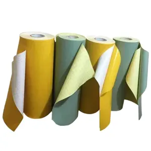 PVC Sandblasting Tape Yellow Protective Film For Marble And Glass Sandblasting Use