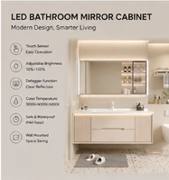Meuble de salle de bain moderne en pierre frittée de luxe avec vasque intégrée, comptoir sur mesure pour hôtel, fabrication usine