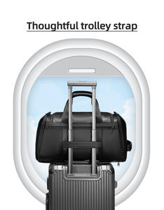 תיק ספורט לחדר כושר, תיק נסיעות עם רצועת כתף מתכווננת, מושלם לכדורגל, בייסבול, כדורסל, הוקי, פוטבול - Product Image 3