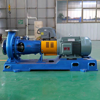 Pompe centrifuge compacte EHN en acier inoxydable, faible encombrement, installation pratique pour équipement de traitement de l'eau en conteneur