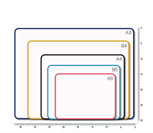 Non <b>Magnetic</b> A3 A4 A5 B4 B5 Size Soft Border Small Whiteboard - Product Image 1
