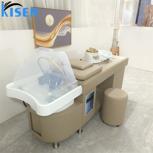 KISEN Sillón de Masaje Japonés para Lavado de Cabello con Vapor y Terapia de Agua, Cama de Masaje para Spa Capilar - Product Image 3