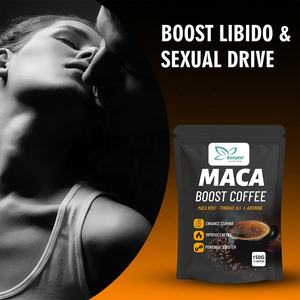 Yüksek Kaliteli Maca Kahve Tozu İçeceği <span class=keywords><strong>Ginseng</strong></span> Özü Enerji Artırıcı Erkekler İçin Güçlendirici Maca Kahve Anında Çözünen Toz - Product Image 4