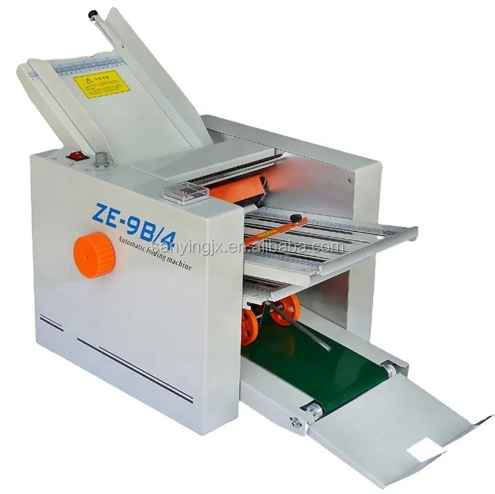 Piegatrice per carta A4 con opuscolo piegato multiplo automatico ZE-9B/4