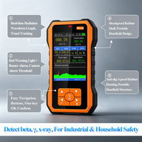 Contador Geiger, Monitor Portátil de Radiación Nuclear, Detector de Rayos Beta, Gamma y X, Medidor de Temperatura y Humedad, Alarma de Sonido y Luz, Tipo-C
