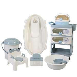 Meilleures baignoires et bassins de bain pour bébé, ensemble de <span class=keywords><strong>9</strong></span> pièces pour nouveau-né - Product Image 3