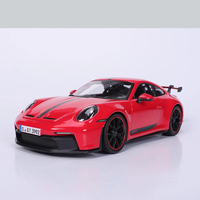BBUrago Modèle de voiture moulé sous pression 1:18 2022 911 GT3 RS Véhicule tout-terrain, voiture ancienne, modèle de collection en métal, voiture de simulation en alliage, jouets automobiles populaires