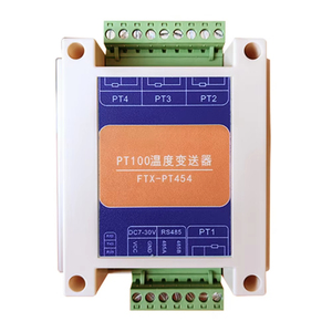 PT100 Resistance <strong>Temperature</strong> Sensor Transmitters Module RS485 Isolated Industrial <strong>Modbus</strong> RTU High Precision 2 4 8 Channel - Product Image 6