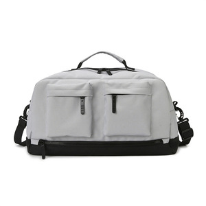 Sac de voyage pour linge sale avec logo personnalisé, 6 couleurs, en tissu Oxford, grande capacité, poche zippée, séparation sec/humide et compartiment à chaussures - Product Image 4