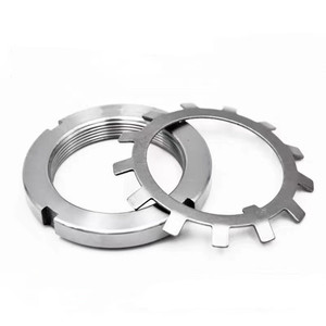 Anillo de Bloqueo con Dientes Externos de Acero Inoxidable 304 para Rodamientos de Rodillos Cónicos y Tuerca Ranurada - Product Image 1