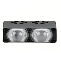 Barre lumineuse LED Espumoso 1/2/3/4 pour calandre, double couleur blanc/jaune, 12V 6000 lm 6000K, nouvelle pour voiture, moto, camion, VTT
