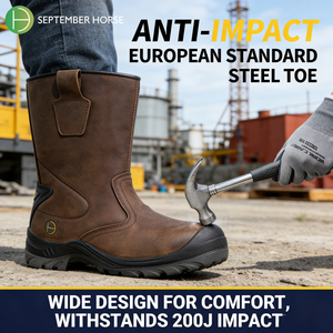 Bottes de sécurité Wellington pour hommes, sur mesure, à embout d'acier, pour l'<span class=keywords><strong>hiver</strong></span>, en <span class=keywords><strong>liquidation</strong></span> - Product Image 2