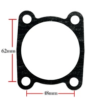 Kit de remplacement de plaque de soupape de compresseur d'air, jeu de joints et rondelles en plastique pour base de culasse 48x62mm