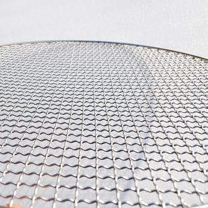 Customized Round Rectangular Stainless Steel 304 Pizza Screen Mesh Pizza Baking Tray Pizza <strong>Pan</strong> Perforated BBQ <strong>Grill</strong> Rack - Product Image 5