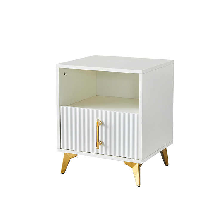 Good Quantity Bedroom Furniture wooden Night Stand modern bedside table