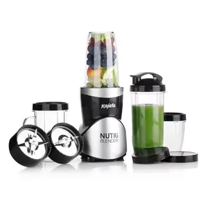 Mixer portabel 2 dalam 1 500ml/700ml, Mixer rumah tangga kapasitas besar, blender multi fungsi, Blender jus & pembuat Smoothie