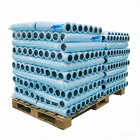 Papel para Plotter CAD Anti-amarilleo, para Almacenamiento de Archivos, Formato Ancho de 36 Pulgadas, Rollos de Papel para Plotter con Núcleo de 3 Pulgadas, 20 lb, Papel CAD Azul