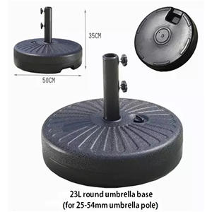 Duraderas y elegantes sombrillas de patio de alta resistencia Danlong, bases de soporte para sombrillas de poste central Disfrute de estabilidad y elegancia/ - Product Image 5