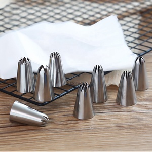 A304 thép không gỉ vừa đường ống Tip-sinh thái thân thiện chịu nhiệt đóng băng vòi phun cho bánh trang trí cupcake Cookie - Product Image 4