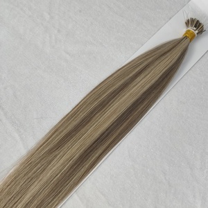Extensions de cheveux russes 100% naturels Dragonlash Factory, 10-30 pouces, ombré, mèches, extensions nano en plastique, plusieurs couleurs - Product Image 5