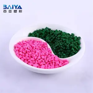 Дешевые цены PLA PETG гранулы изготовленный на заказ Зеленый цвет Masterbatch