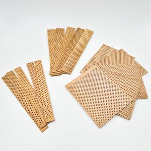 Mèches pour bougies avec supports en métal-Mèches en <span class=keywords><strong>bois</strong></span> naturelles et sans fumée pour fournitures de fabrication de bougies de bricolage, mèches en <span class=keywords><strong>bois</strong></span> pour bougies en cire de soja - Product Image 3