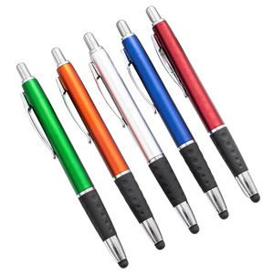 Wholesale High Quality Soft Rubber Grips Stylus Nib Ballpoint <b>Pen</b> Promotional Gift Custom Logo for <b>Tablet</b> and Mobile Phone - Product Image 1