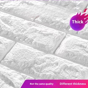 Giấy dán tường vải cotton thiết kế nội thất bóc và dính 3D trang trí nội thất Giấy dán tường mô hình tấm nghệ thuật dán gạch papier - Product Image 6