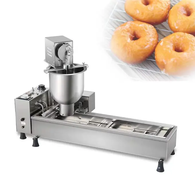 Multi funcional salida Amplia gama larga vida de trabajo comercial Dunkin Donuts/donut que hace la máquina/donut freidora