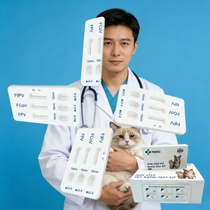 FIPV FCoV FPV Comb Test Veterinaire Snelle Teststrips voor Huisdierverzorging Klinische Kattenziekte Tests - Product Image 1