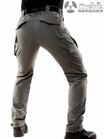 Pantalon tactique imperméable pour homme, multi-poches, pantalon cargo de randonnée, sports de plein air, séchage rapide, logo personnalisé OEM
