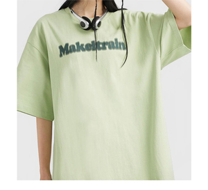 Impression personnalisée du logo T-shirt basique à épaules tombantes en coton épais vierge Streetwear Boxy T-shirts surdimensionnés - Product Image 1