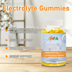 Custom Logo Electrolyte Gummies Mineral <b>Supplements</b> Boost Sports Performance Enhance Muscle Function Hydrating Gummy - Product Image 2