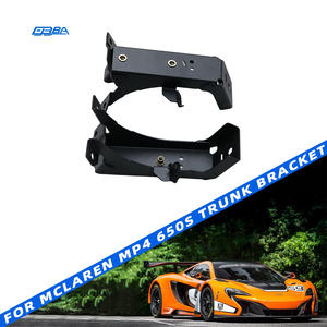 Soporte de Maletero para McLaren 650S, Soporte de Compartimento de Equipaje de Aleación de Aluminio Negro, OE 11A7124CP 11A7125CP 11A6885CP - Product Image 1