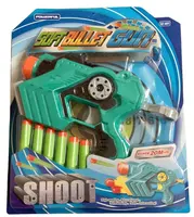 6つの泡の柔らかい弾丸が付いている子供の高速柔らかい弾丸銃のおもちゃ