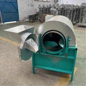 Máquina Comercial Multifuncional de Calentamiento Eléctrico para Tostar Nueces y Frutos Secos, para Soja, Maíz, Cacahuete, Granos de Cacao, Acero Inoxidable 304 - Product Image 5