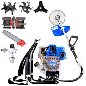 Herramienta profesional industrial de desbroce para selvas y maleza, con motor de gasolina de 4 tiempos, personalizable para fábricas, y piezas de repuesto para desbrozadoras forestales. - Product Image 3