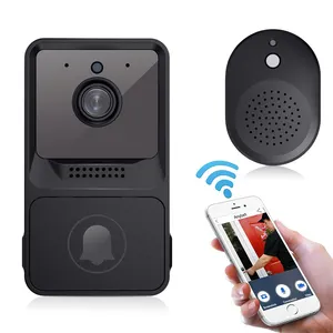 Z20 mini câmera inovadora de porta, mini câmera inovadora de porta sonnette sem fio interfone inteligente wi-fi anel inteligente