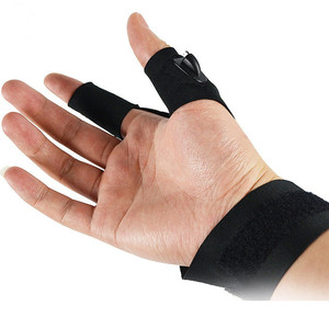 Multipurpose <strong>LED</strong> Light <strong>Finger</strong> Glove <strong>Flashlight</strong> Tools Waterproof Outdoor Gear Rescue Half <strong>Fingers</strong> Night Fishing Gloves - Product Image 5