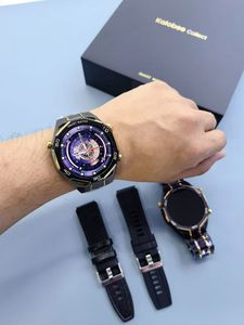 Smartwatch SK55 PRO Edizione Limitata, 3 Cinturini, Batteria 600mAh, Schermo Rotondo AMOLED da 1,6 Pollici, Orologio Intelligente Sportivo e Business - Product Image 4