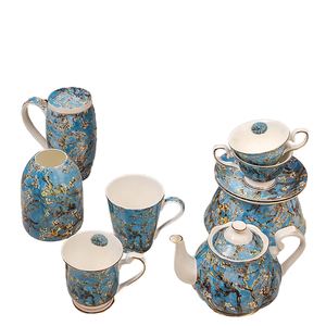 Exquisite European Style Bone China Coffee & <b>Tea</b> <b>Set</b> with 300mL Capacity Eco-Friendly Afternoon <b>Tea</b> Ceramic Cup <b>Set</b> - Product Image 1