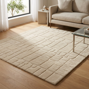 Alfombra Moderna de Lana de Nueva Zelanda Anudada a Mano, Alfombra de Lujo Personalizada para Sala de Estar - Product Image 3