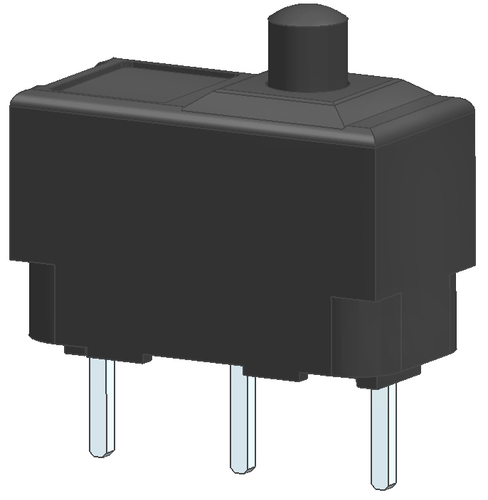 Waterproof Plastic SPDT Switch IP67 Charging