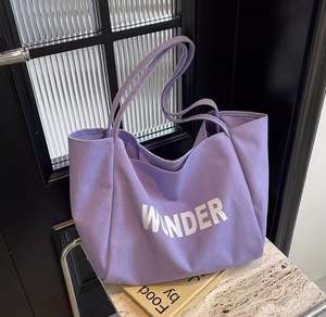 New Letter Printing <b>Messenger</b> <b>Bag</b> Large Capacity Canvas <b>Bag</b> Shoulder <b>Messenger</b> <b>Bag</b> Female - Product Image 5