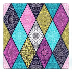 Sous-verres personnalisés de tasse de restaurant de tapis brillant bon marché de fabrication professionnelle - Product Image 2