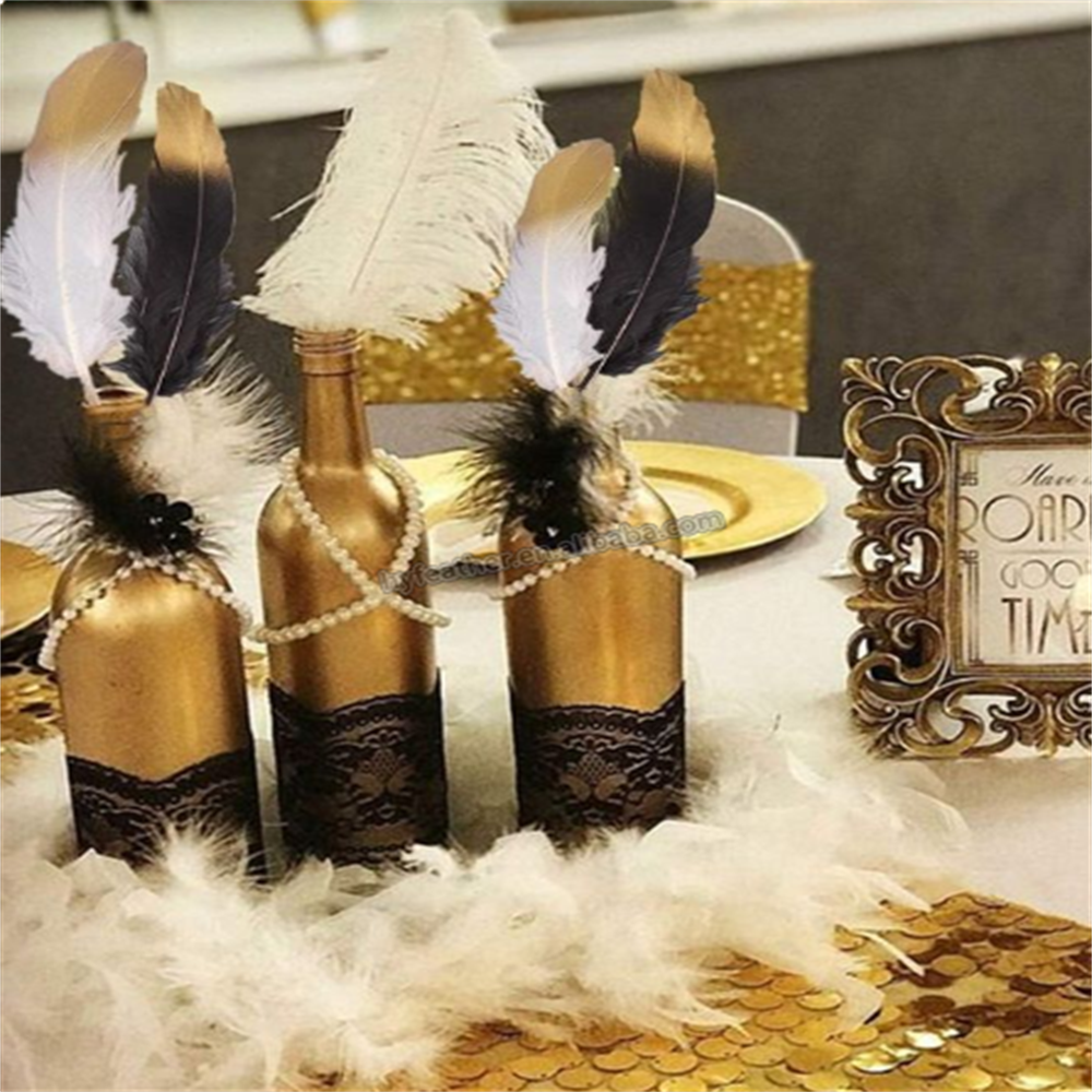 wing feather gold plated thin
