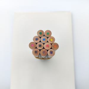 Juego de 12 Lápices de Colores de Madera Certificados Jumbo y En71, Redondos, para Uso en Oficina/Escuela - Product Image 4