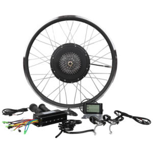 מפעל סיטונאי קטן כוח ebike ערכת 36V250w-8000w חשמלי אופניים מנוע שלג אופני המרת ערכת מסלול - Product Image 5
