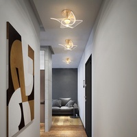 Plafonnier LED Moderne et Simple pour Intérieur, Idéal pour Entrée, Couloir, Balcon, Hôtel - Montage en Surface