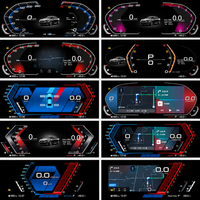 Für 1er Serie F20 F21 F52 2013-2024 Digitales Armaturenbrett Tachometer Virtuelles Cockpit Multi-UI-Thema Plug-and-Play Ohne Codierung